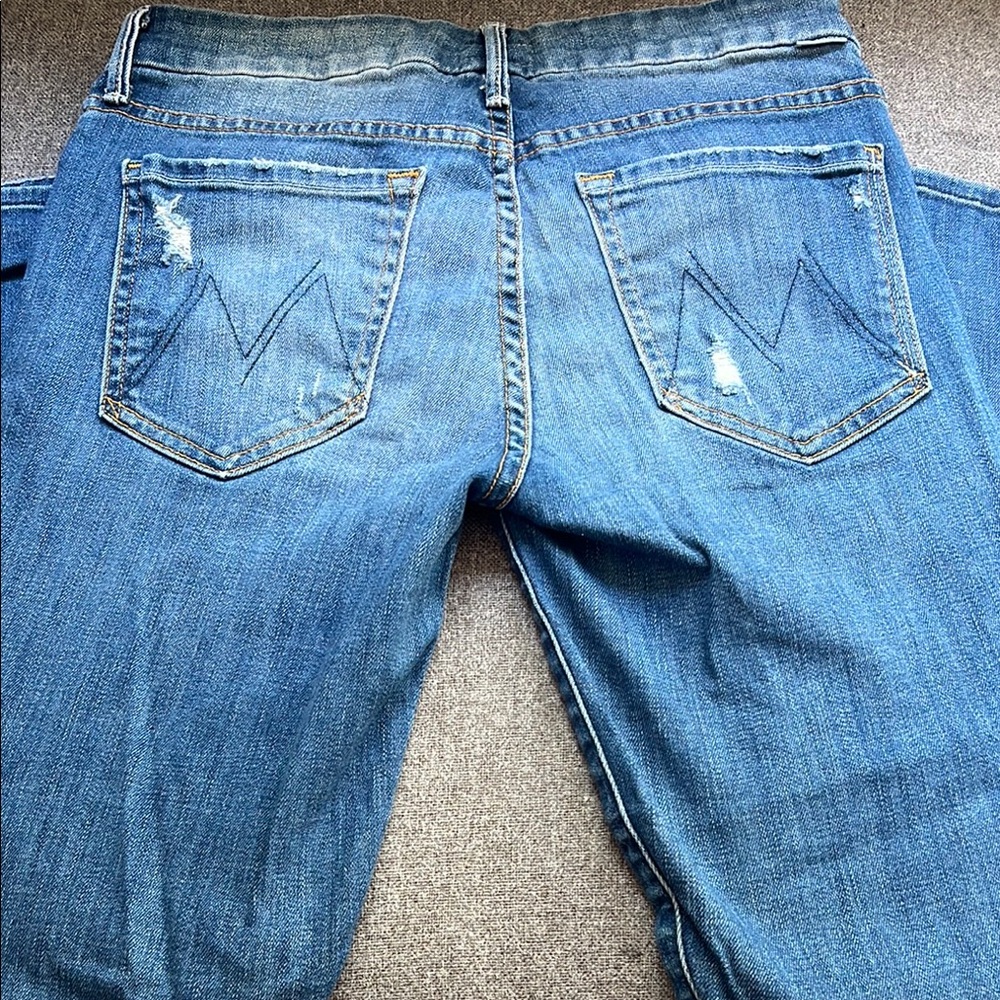 Mother Denim “The Looker Crop” Jeans